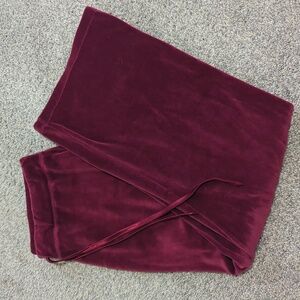N.Y.L Wine Berry Cotton Sweatpants